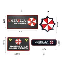 ✗✌✣ UMBRELLA HAZARD Hook amp; Loop PATCH BADGE PVC