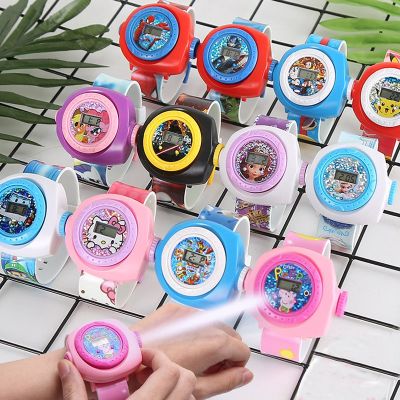 3D LED Projection 20 Images Watch Heltty Doraemon Cartoon Watch