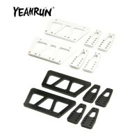 YEAHRUN Metal Alloy Chassis Lift Plate Set Kit for Axial SCX10 1/10 RC Crawler Model Car Upgrade Parts