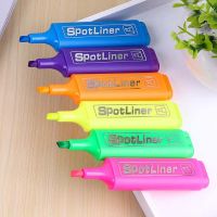 hot！【DT】 Highlighter MP-460 Water-based Pigment 6-Color Note Stationery Office school supplies