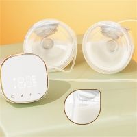 ☾✈◐ Double Electric Breast Pump Charged Easy Carry Outdoors Milk Pump USB Wearable Hands-Free Portable Milk Extractor BPA free