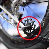 Folding bicycle chain tensioner guide wheel 10T for brompton C line Pline shift