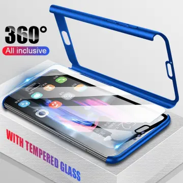 Case Cover + Tempered Glass For Samsung J3 J4 J6 Plus J7 2017 2018  Protection