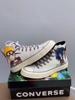 รองเท้าผ้าใบหุ้มข้อ Convers Naruto Limited edition รุ่นหายากน่าสะสม สินค้าพร้อมส่ง