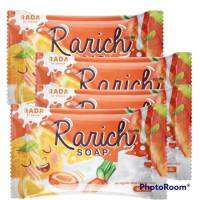 สบู่ราริช (ซองสีส้ม) RADA Rarich Soap ขนาด 60กรัม[4ก้อน]