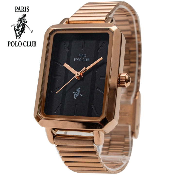 นาฬิกา-paris-polo-club-ผู้หญิง-3pp-2201897l-ของแท้มีกล่องใบรับประกัน-1-ปี