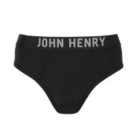 JOHN HENRY UNDERWEAR Black&amp;White ทรงบรี๊ฟ รุ่น JU JU2N001 สีดำ