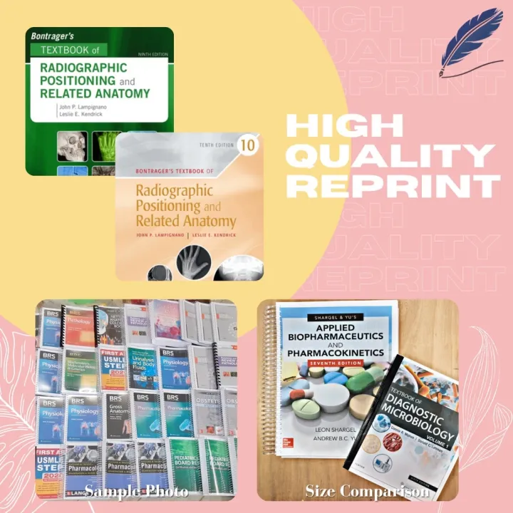 Quality 70gsm/80gsm Bontrager's Textbook of Radiographic Positioning