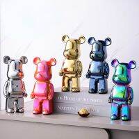 Electroplating Violent Bear Living Room Decoration Decoration TV Cabinet Sculpture Animal Statue Art Home Decoration piggy bank