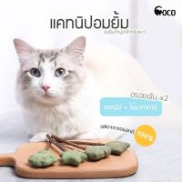 coco.pet อมยิ้มแคทนิป ลูกบอลแคทนิป เสียบไม้มาทาทาบิ สมุนไพรแมว กัญชาแมว ขนมแมวเลีย ของเล่นแมว แคทนิปเสียบไม้ แคทนิปแท่ง