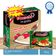 Thùng 30 Gói Mì Trộn Spaghetti Omachi Khoai Tây Gói 91g thumbnail