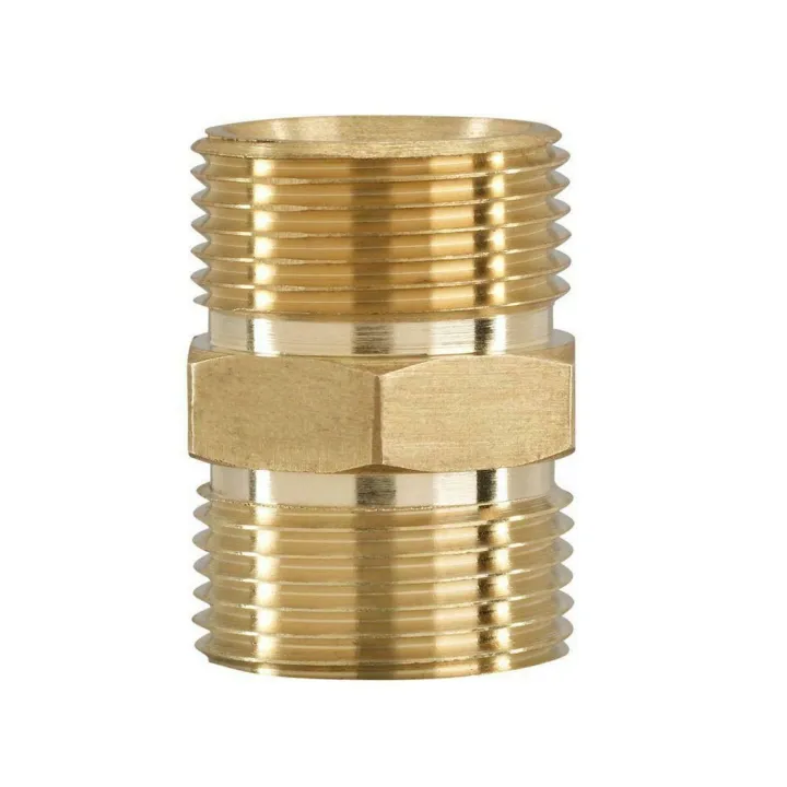 Brass M22*1.5 To Male Pressure Washer Hose Adapter Connector Fitting