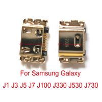 แท่นเสียบหัวต่อชาร์จพอร์ตไมโคร Usb ขนาดเล็กสำหรับ Samsung Galaxy J3 J5 J7 J330 J530 J730 J1 J100 J500 J500f J700f ส่วนซ่อม