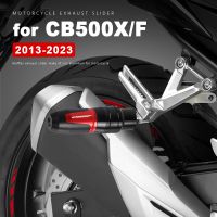 แผ่นเลื่อนท่อไอเสียอลูมิเนียม CNC อุปกรณ์2018 CB500F มอเตอร์ไซค์อุปกรณ์เสริมสำหรับฮอนด้า CB500X CB 500 X/f 500X 500F 2013-2023ฝาครอบ2022