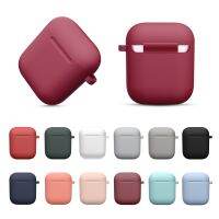 [Hot K] ถุงลมนิรภัยเคสสำหรับ Apple ใหม่ซิลิโคน1/2ฝาครอบหูฟังไร้สายกันกระแทกป้องกันสำหรับ Apple Airpods ชาร์จไฟ