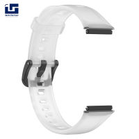 Morkc【Fast Delivery】Clear Band Summer Jelly Watch Strap Sport Bracelet Transparent Replacement Belt Compatible For Huawei Band7