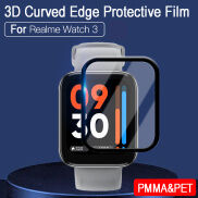 Vỏ bảo vệ màn hình Realme Watch 3 realme 3 Smartwatch Kính mềm Arc Phụ