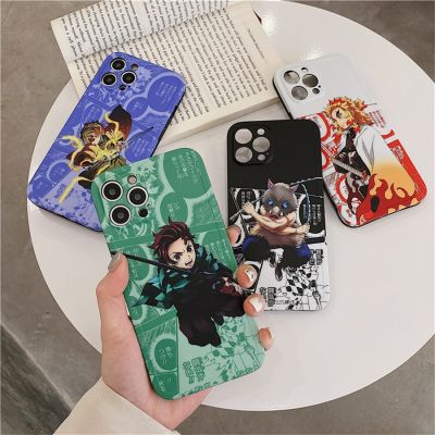 Ghost killing blade suitable for iphone13pro max apple 12 mobile phone shell 11 male x anti-fall xr female 8p protective cover