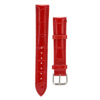 fgbvsdfd Pin Buckle Watch Band Red Artificial Leather Watch Band for Home for Women for Men