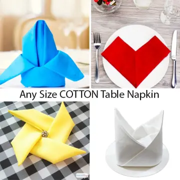 TABLE NAPKIN SIZES 21x21,22x22,23x23,24x24,25x25,26x26(Napakaganda