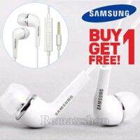 [Buy 1 Free 1]Samsung หูฟัง In-ear Headphones Hi-Fi สามารถใช้ได้กับมือถือทุกรุ่น (สีขาว)