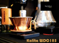 Kalita Tsubame Coffee Dripper Wave Series Copper WDC-185 ดริปเปอร์ ทองแดง Made in JAPAN *สินค้าพร้อมส่ง*