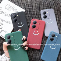 Phone Case เคส VIVO Y36 5G 4G เคสโทรศัพท์รวมทุกอย่างเลนส์ป้องกันยิ้มแบบบางเนื้อด้านฝาครอบหลังซิลิโคน VIVOY36 5G 2023