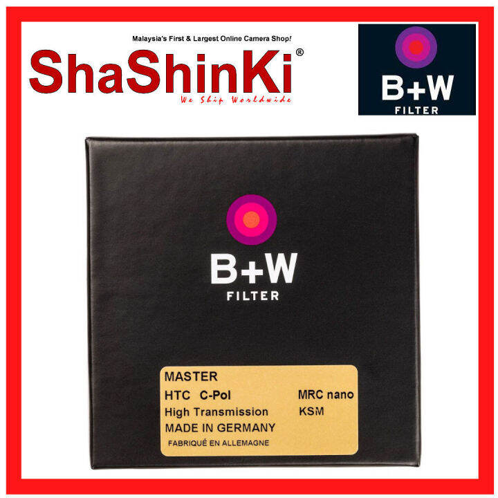 B+W Käsemann Polarisationsfilter 86mm - Profi Zirkularfilter Für Brillante Fotos