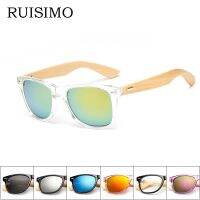 【hot】 16 Sunglasses Men Brand Designer Mirror Original Wood Glasses retro de sol masculino