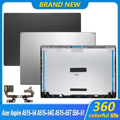 บานพับฝาหลังจอ LCD แบบดั้งเดิมใหม่สำหรับ Fo Acer Aspire 5 A515-54 A515-54G A515-55 A515-55G N18Q13ฝาหลังฝาหลังหน้าจอด้านบน