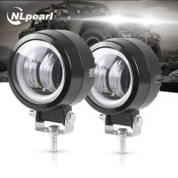 NLpearl 12V 24V Waterproof LED Bar Offroad 20W LED Work Light 6D LED Angel Eyes Light Bar For SUV ATV Truck Boat 4x4 Motorcycle