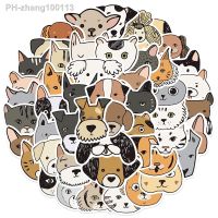 10/30/50PCS Mix Cute Cat Dog Animal Cartoon Stickers DIY Bike Travel Luggage Guitar Laptop Waterproof Graffiti Decals Sticker