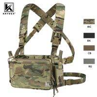 KRYDEX Hunting Molle Tactical Military D3CRM Tactical Chest Rig Outdoor Airsoft accessories EDC Caza Lightweight colete Military