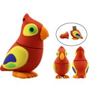 Lovely Parrot Pen Drive Usb Flash Drive 64GB 32G 16G Cute Cartoon Bird Real Capacity Flash Memory Stick Storage Pendrive USB2.0