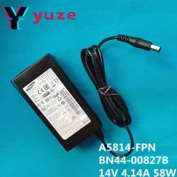 ฮูดดี้☂A5814 Original A5814-FPN 14V 4.14A 58W BN44-00827B สำหรับ Samsung Monitor Ac/dc Adapter Power Supply Charger FPN BN4400827B