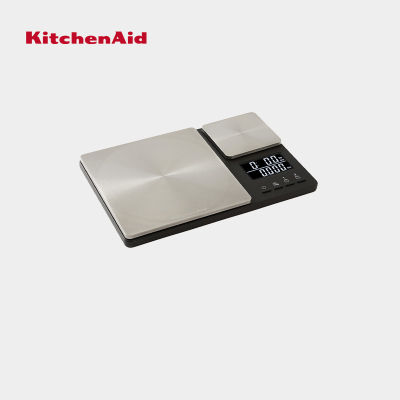 KitchenAid Stainless Steel Dual Platform Scale - Black เครื่องชั่งอาหารดิจิตอล