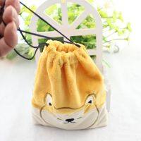 18x15cm Shiba Inu Cute Dog Animals Cartoon Drawstring Storage Bag Mini Soft Plush Girls Coin Key Phone Bags Bunch Pocket 1pcs