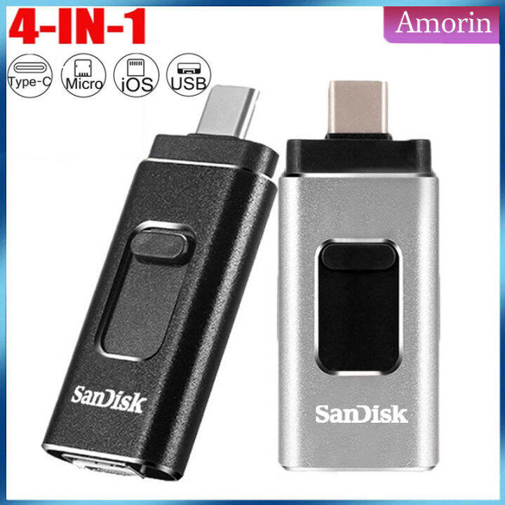 Sandisk 4in1 USB 1TB Flash Drives Compatible iphone/Android/TypeC/PC