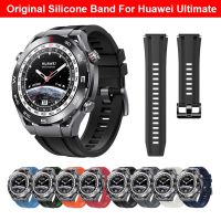 Gelang silikon asli untuk Huawei Ultimate Smartwatch tali gelang silikon resmi untuk Huawei Ultimate 22mm tali pengganti