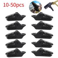 10 50pcs Tarpaulin Clip Tent Canopy Clip Buckle Outdoor Wind Rope Clamps Reusable Awning Mountaineering Camping Accessories