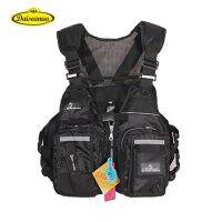 Famous Brand Professional Kayak Fishing life Vest Multi-Pocket Saving Vest Adult Hunting Suit Lifejackets Floating Vests  Life Jackets