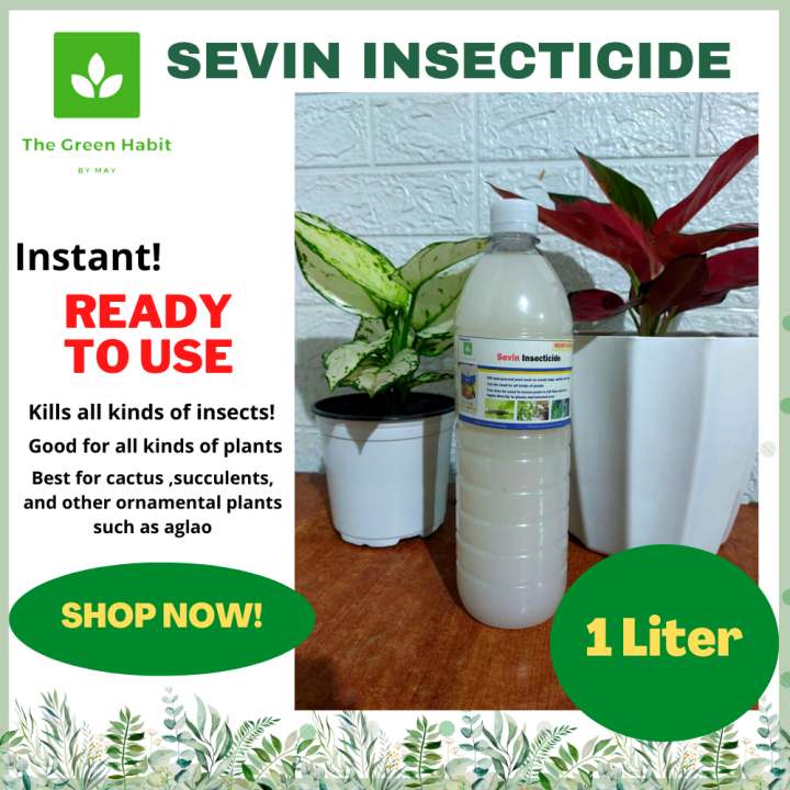 The Green Habit | Sevin insecticide 1 Liter Ready to Use Ready to use