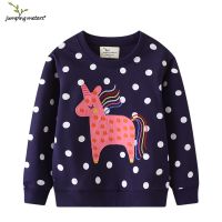 [COD] autumn tops 2023 new baby girl pullover spring and unicorn sweater wholesale distribution