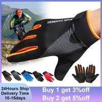 hotx【DT】 Anti-Slip Cycling Gloves Shockproof Mtb Road Breathable for Men Woman