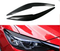 Car Styling M6 ABS Headlight Eyebrow Decorative Cover Sticker Trim For Mazda  M6 2016 2017 Exterior Headlamp Eyelid Auto Parts