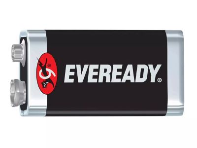 ถ่าน Eveready 9V  Super Heavy Duty สีดำ 1 ก้อน ของแท้ สามารถออกใบกำกับภาษีได้