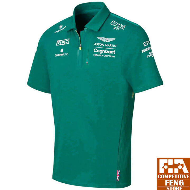 Aston Martin F1 2022 Team Polo (Official F1 Merch) - Competitive Feng ...