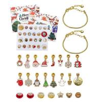 Christmas Bracelets Kit Christmas DIY Bracelets Jewelry Advent Calendar Multifunctional 24-Days Christmas Countdown Calendar Christmas Charm Bracelet Gifts for Kids and Adults successful