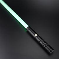 RGB Lightsaber Metal Hilt 7/8 Inch Size 57cm Length PC Blade One Set Sound 7 Saber Color Style Laser Sword Children Toys