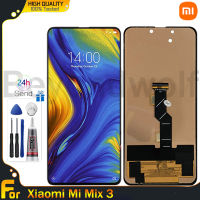 Beyondwolf จอ TFT สำหรับ Xiaomi Mi Mix 3ชิ้นส่วนจอสัมผัสแอลซีดีของเครื่องแปลงดิจิทัลสำหรับ Xiaomi Mi Mix 3 M1810E5A อะไหล่เปลี่ยนจอ LCD